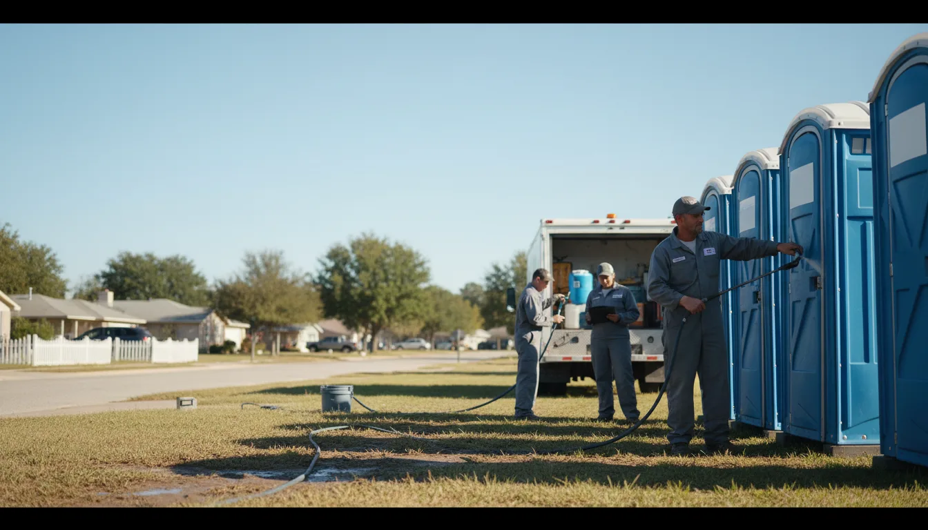 Long-Term Portable Toilet Rental in Pierce, CO near me